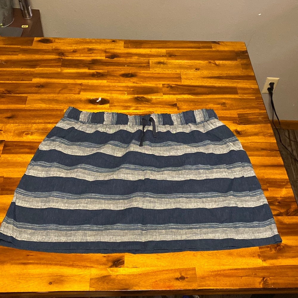 💝 2/$30 Patagonia Striped skirt hemp